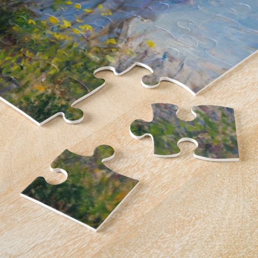 Monet Die Promenade Frau mit einem Parasolpuzzle Puzzle (Seite)