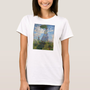Monet Die Promenade Frau mit Parasol T - Shirt