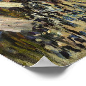 Monet - Die Rue Montorgueil der Pariser Feier Poster (Ecke)