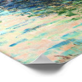 Monet - Die Sonnenuntergänge auf der Seine Poster (Ecke)