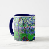 Monet - Ein Obstgarten im Frühling, Tasse (Vorderseite Links)