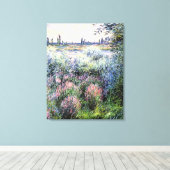 Monet - Ein Ort am Seine-Ufer Leinwanddruck (Insitu (Holzboden))