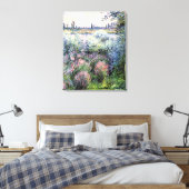 Monet - Ein Ort am Seine-Ufer Leinwanddruck (Insitu (Schlafzimmer))