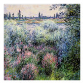 Monet - Ein Ort am Seine-Ufer Poster (Vorderseite)