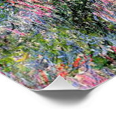 Monet - Ein Ort am Seine-Ufer Poster (Ecke)