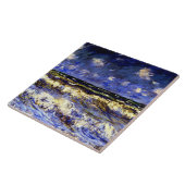 Monet - Ein stürmisches Meer Fliese (Seite)