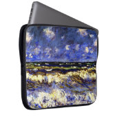 Monet - Ein stürmisches Meer Laptopschutzhülle (Vorne Rechts)