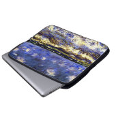 Monet - Ein stürmisches Meer Laptopschutzhülle (Vorne Knopf)