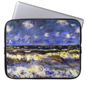 Monet - Ein stürmisches Meer Laptopschutzhülle (Vorderseite)