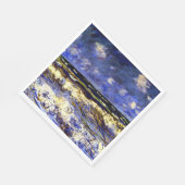 Monet - Ein stürmisches Meer Serviette (Ecke)
