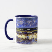 Monet - Ein stürmisches Meer Tasse (Links)