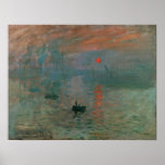 Monet - Eindruck, Sonnenaufgang 1872 Poster<br><div class="desc">Eindruck,  Sonnenaufgang 1872 von Claude Monet. Weitere posterfertige Bilder aus dem Buch der Zedign Art Series 2 "Claude Monet - Gemälde & Zeichnungen Vol. 1" finden Sie unter https://books.zedign.com/zas/2.html</div>