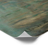 Monet - Eindruck, Sonnenaufgang 1872 Poster (Ecke)