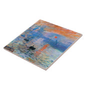 Monet - Eindruck, Sonnenaufgang Fliese (Seite)