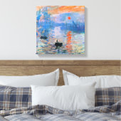 Monet - Eindruck, Sonnenaufgang, Leinwanddruck (Insitu (Schlafzimmer))