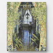 Monet - Eine Ecke der Wohnung Fotoplatte (Vorderseite)