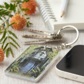 Monet - Eine Ecke der Wohnung Schlüsselanhänger (Vorderseite rechts)