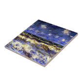 Monet - Eine stürmische See Fliese (Seite)