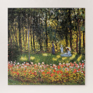Monet - Familie der Künstler im Garten, Puzzle