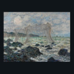Monet - Fangnetze in Pourville Poster<br><div class="desc">Angeln in Pourville von Claude Monet. Weitere posterfertige Bilder aus dem Buch der Zedign Art Series 3 "Claude Monet - Gemälde & Zeichnungen Vol. 2" finden Sie unter https://books.zedign.com/zas/3.html</div>