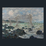 Monet - Fangnetze in Pourville Poster<br><div class="desc">Angeln in Pourville von Claude Monet. Weitere posterfertige Bilder aus dem Buch der Zedign Art Series 3 "Claude Monet - Gemälde & Zeichnungen Vol. 2" finden Sie unter https://books.zedign.com/zas/3.html</div>