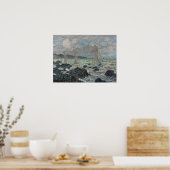 Monet - Fangnetze in Pourville Poster (Küche)