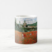 Monet Feld der roten Mohnblumen-Tasse Kaffeetasse (Mittel)