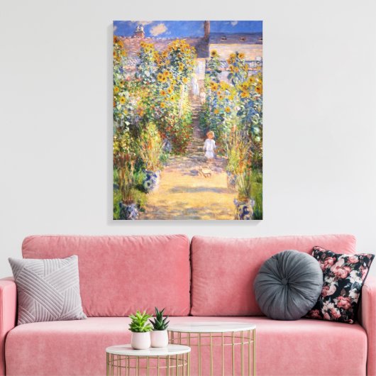 Monet Fine Art Leinwanddruck (Insitu (Wohnzimmer))