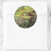 Monet Fine Art, Wasserlilien Stickers (Tasche)