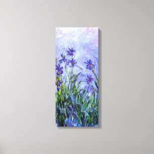 Monet Flieder-Iris Leinwanddruck