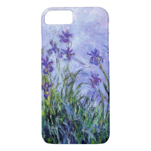 Monet Flieder Irises iPhone 7 Kasten Case-Mate iPhone Hülle (Rückseite)