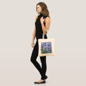 Monet Flieder Irises Taschen-Tasche Tragetasche (Vorderseite (Model))