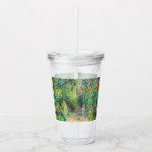 Monet Flower Garden Acryltrinkbecher (Vorderseite)
