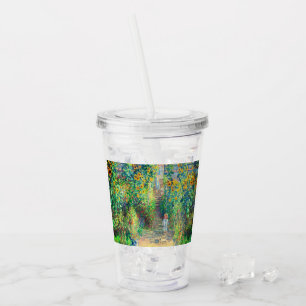Monet Flower Garden Acryltrinkbecher