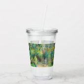 Monet Flower Garden Acryltrinkbecher (Rückseite)