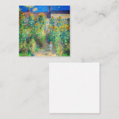 Monet Flower Garden Begleitkarte (Vorne/Hinten)