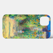 Monet Flower Garden Case-Mate iPhone Hülle (Rückseite (Horizontal))