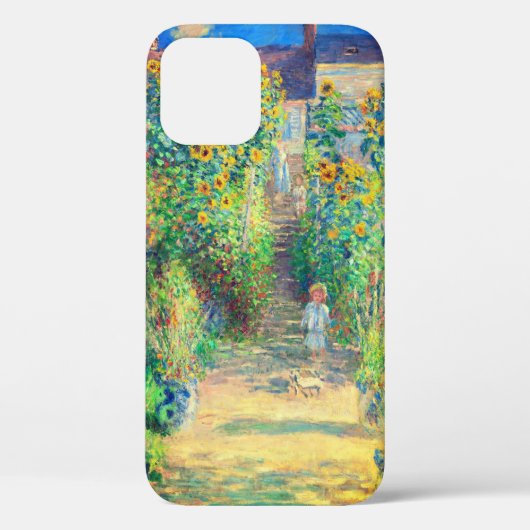 Monet Flower Garden Case-Mate iPhone Hülle (Rückseite)