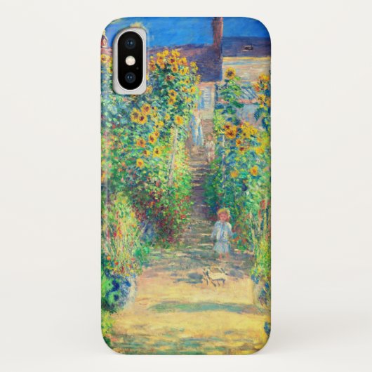 Monet Flower Garden Case-Mate iPhone Hülle (Rückseite)