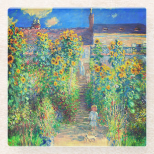 Monet Flower Garden Glasuntersetzer