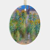 Monet Flower Garden Keramik Ornament (Rechts)