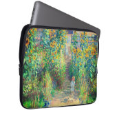 Monet Flower Garden Laptopschutzhülle (Vorne Rechts)