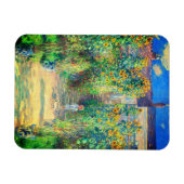 Monet Flower Garden Magnet (Horizontal)