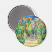 Monet Flower Garden Magnet (Vorderseite/Rückseite)