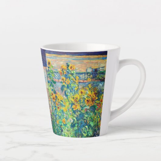 Monet Flower Garden Milchtasse (Rechts)