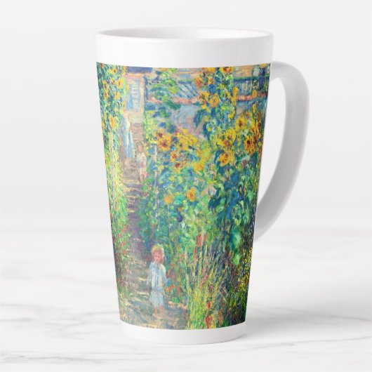 Monet Flower Garden Milchtasse (Rechte Ecke)