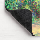 Monet Flower Garden Mousepad (Ecke)