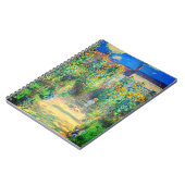 Monet Flower Garden Notizblock (Linke Seite)