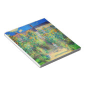 Monet Flower Garden Notizblock (angewinkelt)