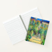 Monet Flower Garden Notizblock (Innenseite)